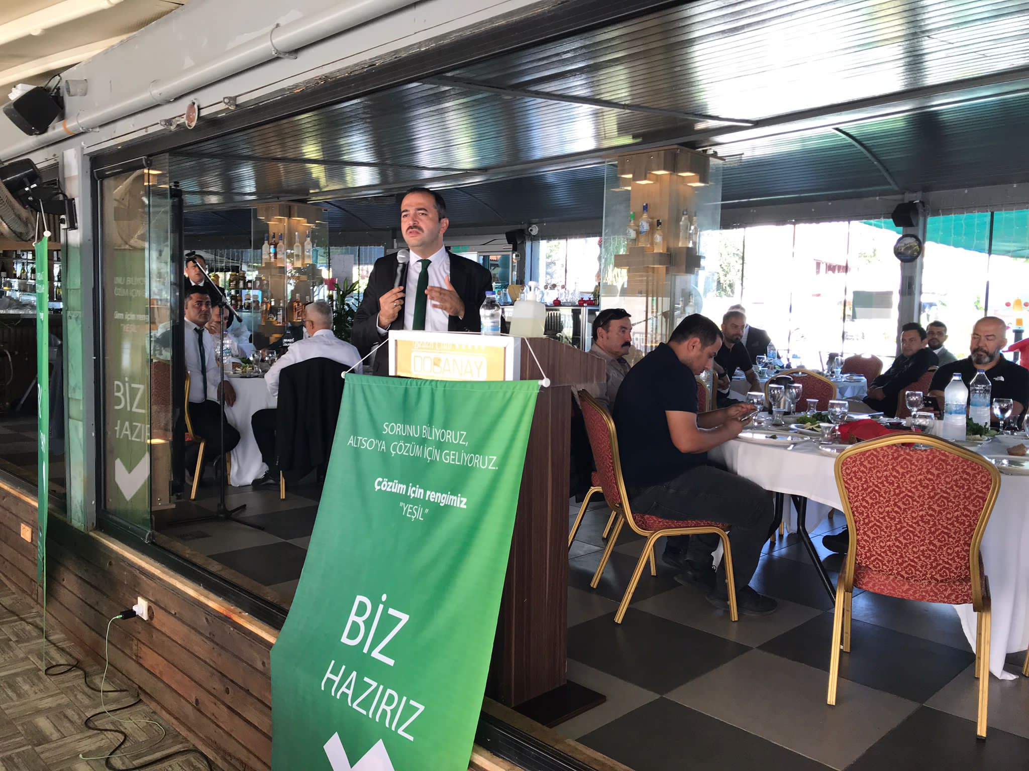 ALTSO Başkan Adayı Tunahan Toksöz’den, Basın Mensuplarına Kahvaltı