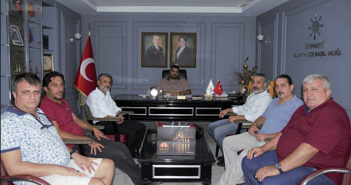 Alanya İyi Parti İlçe Başkanlığına Yeni Adaydan Dikkat Çeken Ziyaret