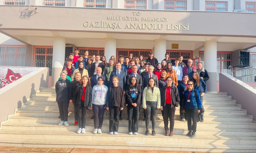 Sayın Kaymakamımız Orhan ALTUN, Ahenk Projesi kapsamında Gazipaşa Anadolu Lisesi’ni ziyaret etti. - Mega TV 4e88ccc5-19e1-4930-b178-6b69206d290d