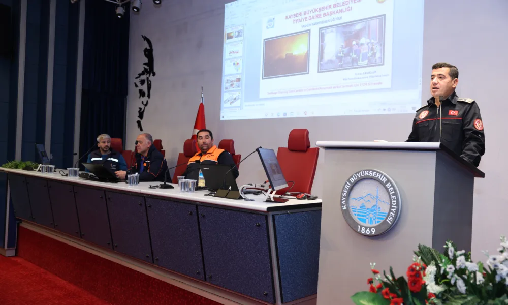 BÜYÜKŞEHİR İTFAYESİ’NDEN PERSONELE EĞİTİM - Mega TV 098A4690-o