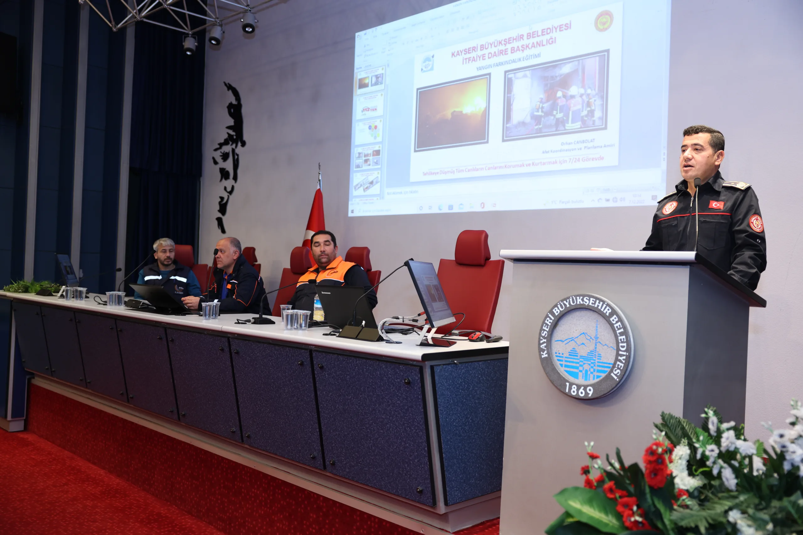 BÜYÜKŞEHİR İTFAYESİ’NDEN PERSONELE  EĞİTİM