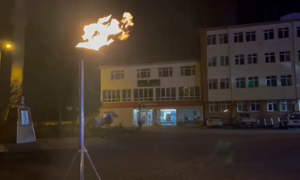 BÜYÜKŞEHİR, SARIOĞLAN VE AKKIŞLA’DA DOĞALGAZ MEŞALESİNİ YAKTI - Mega TV AKKIŞLA-y