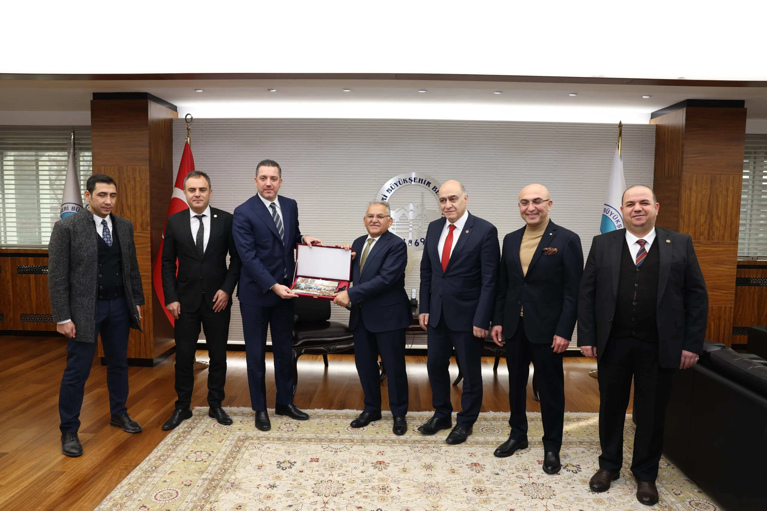 BÜYÜKKILIÇ’A YARGI MENSUPLARINDAN ZİYARET