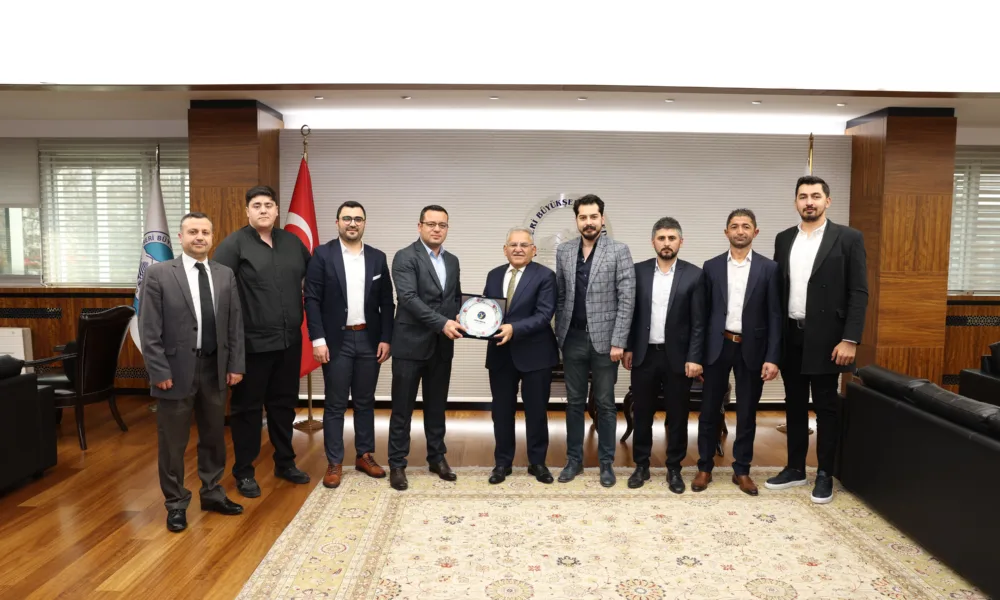 BAŞKAN BÜYÜKKILIÇ’IN KABUL GÜNÜ - Mega TV Erkan Esenyel, Kayseri Genç Birlik (2)-g
