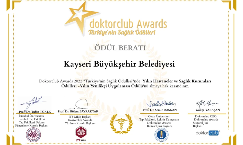 BAŞKAN BÜYÜKKILIÇ’A “HOSPİCE” PROJESİ TEBRİĞİ - Mega TV Kayseri Büyükşehir Belediyesi-pdf-k