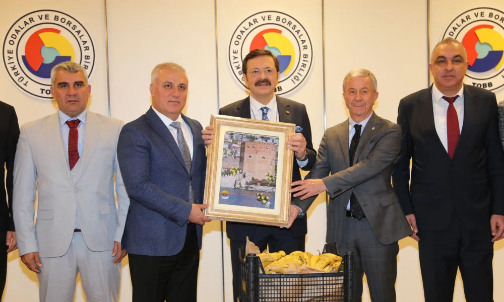 ALTSO HEYETİ BAKAN MUŞ VE BAŞKAN HİSARCIKLIOĞLU İLE GÖRÜŞTÜ - Mega TV df2384c4-8ca2-464c-ab7f-0cf122504d26