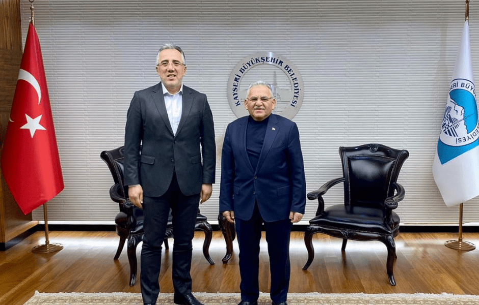 BAŞKAN BÜYÜKKILIÇ’A NEVŞEHİR BELEDİYE BAŞKANI SAVRAN’DAN ZİYARET - Mega TV Adsız tasarım (1)