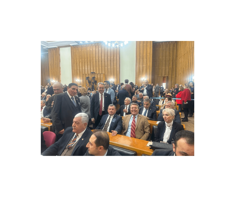 ALİ HANCI GRUP TOPLANTISINA KATILDI