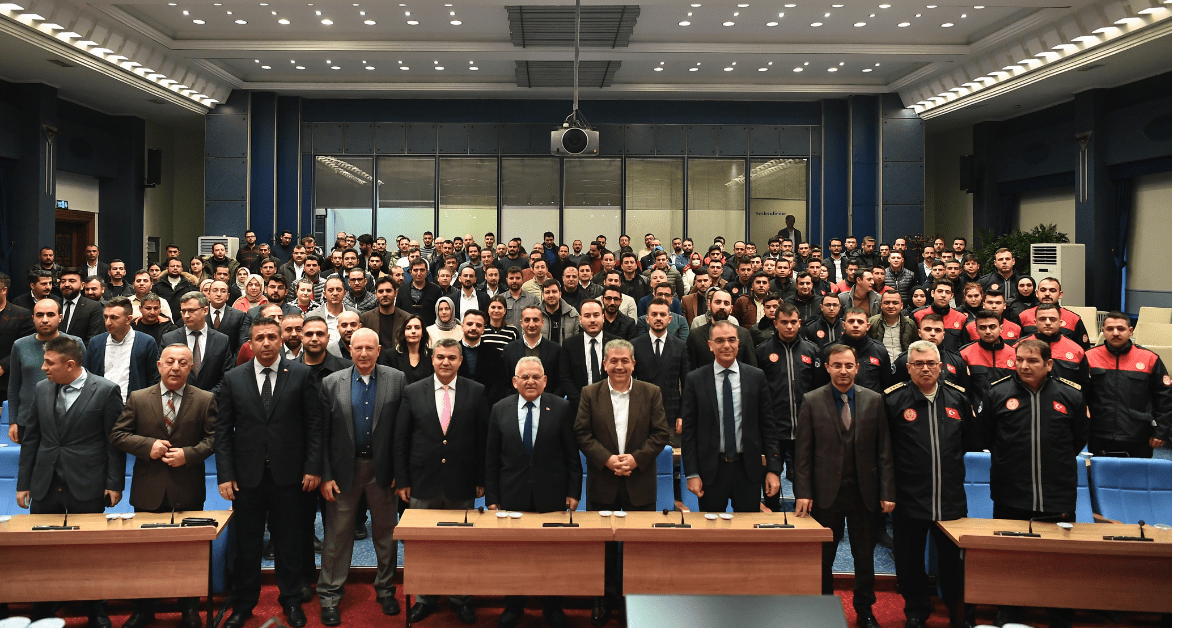 BAŞKAN BÜYÜKKILIÇ, KADROYA GEÇEN PERSONEL İLE BULUŞTU