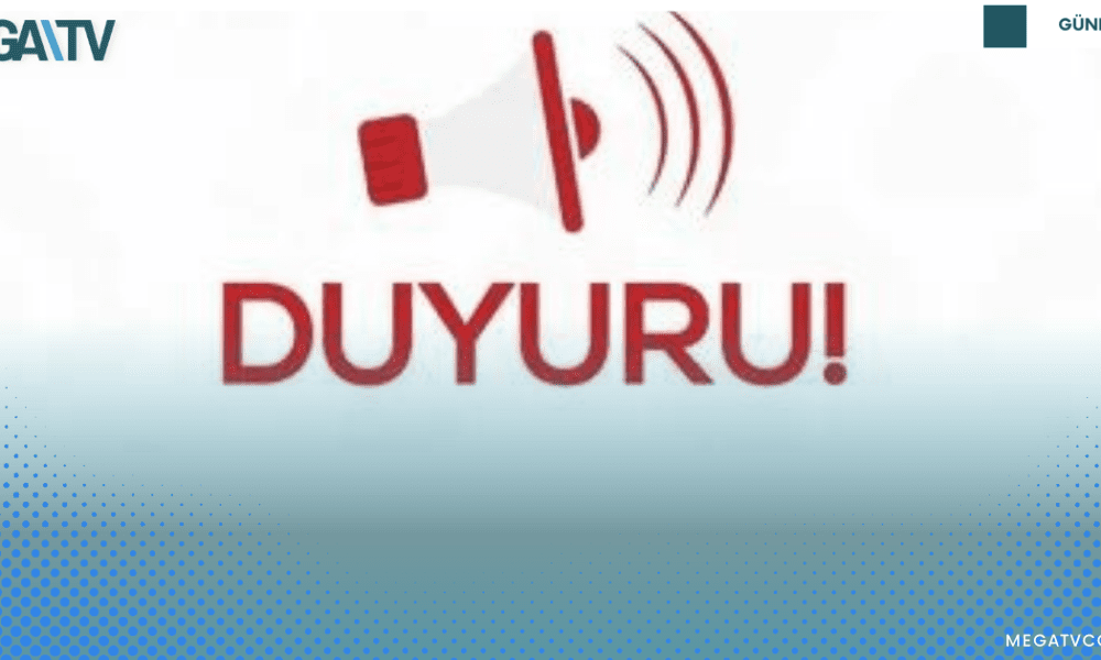 DUYURU! - Mega TV 2