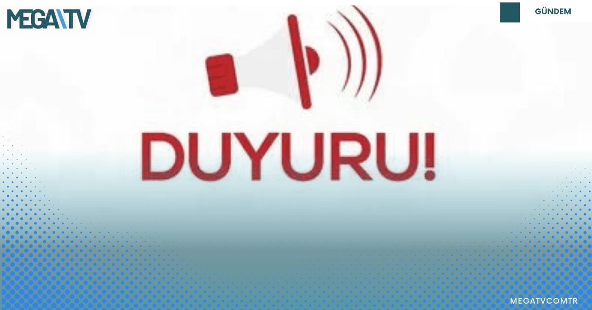 DUYURU!