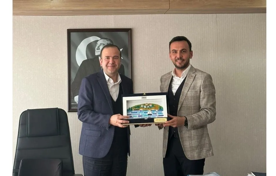 BAŞKAN TOKLU’DAN GENEL MÜDÜR BAYDAR’A ZİYARET - Mega TV Adsız tasarım