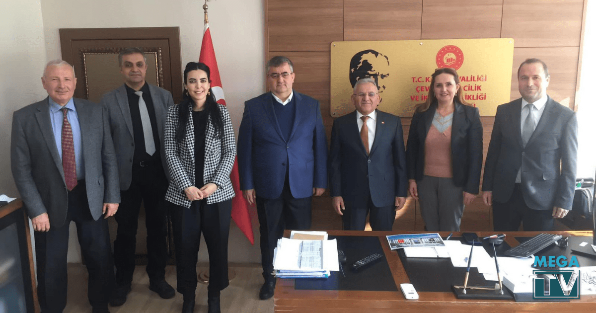 BAŞKAN BÜYÜKKILIÇ’TAN ÇEVRE, ŞEHİRCİLİK VE İKLİM DEĞİŞİKLİĞİ İL MÜDÜRLÜĞÜ’NE ZİYARET