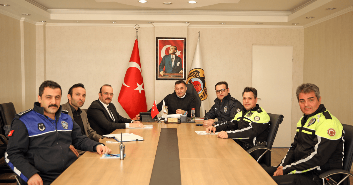 BAŞKAN YÜCEL’DEN ULAŞIM TOPLANTISI