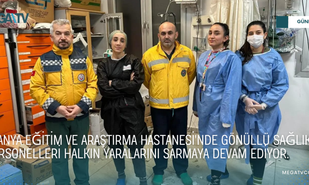 ALANYA EĞİTİM VE ARAŞTIRMA HASTANESİ'NDE GÖNÜLLÜ SAĞLIK PERSONELLERİ HALKIN YARALARINI SARMAYA DEVAM EDİYOR. - Mega TV WEB HABER (7)