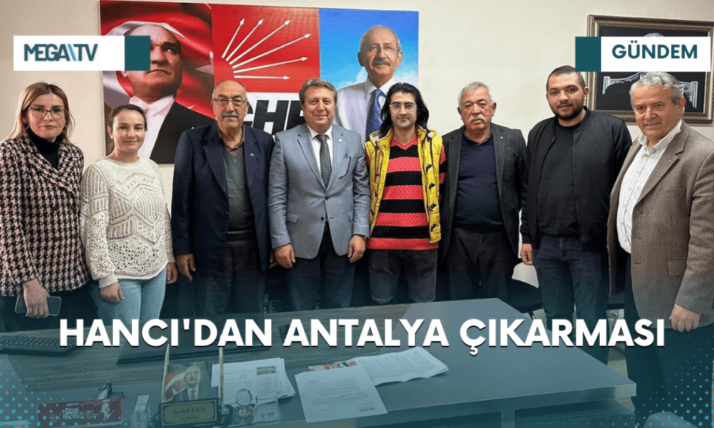 HANCI'DAN ANTALYA ÇIKARMASI - Mega TV iki satırlı haberler (65)