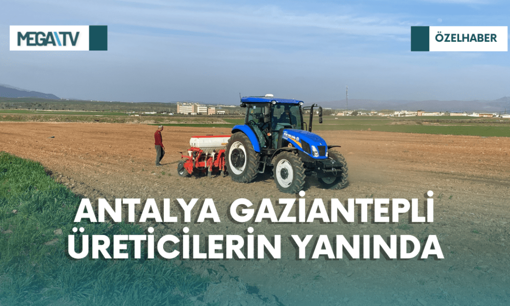 ANTALYA GAZİANTEPLİ ÜRETİCİLERİN YANINDA - Mega TV iki satırlı haberler (77)