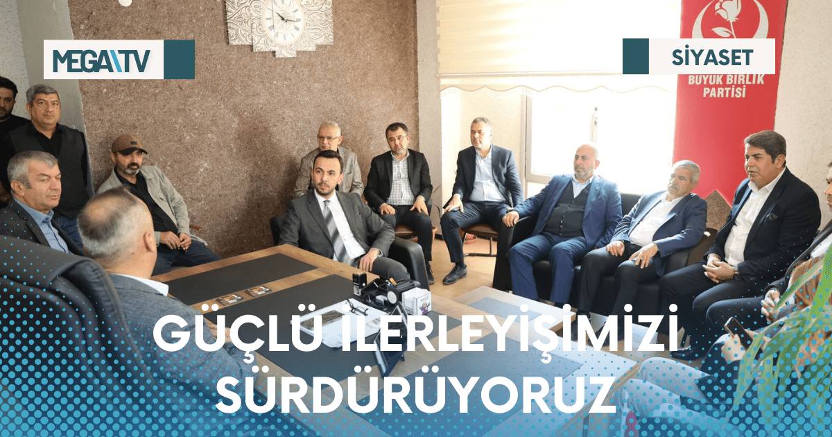 GÜÇLÜ İLERLEYİŞİMİZİ SÜRDÜRÜYORUZ