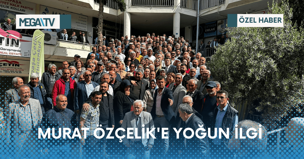 MURAT ÖZÇELİK’E YOĞUN İLGİ