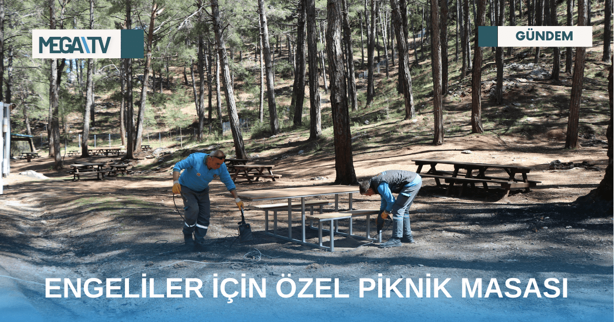 ENGELİLER İÇİN ÖZEL PİKNİK MASASI
