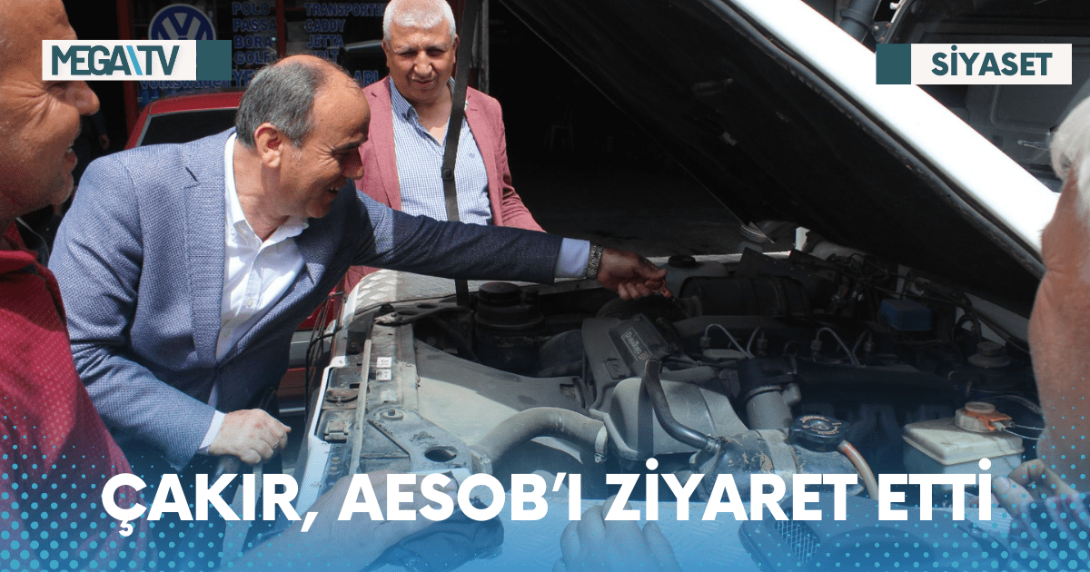 SANAYİ ESNAFINDAN ÇAKIR’A DESTEK