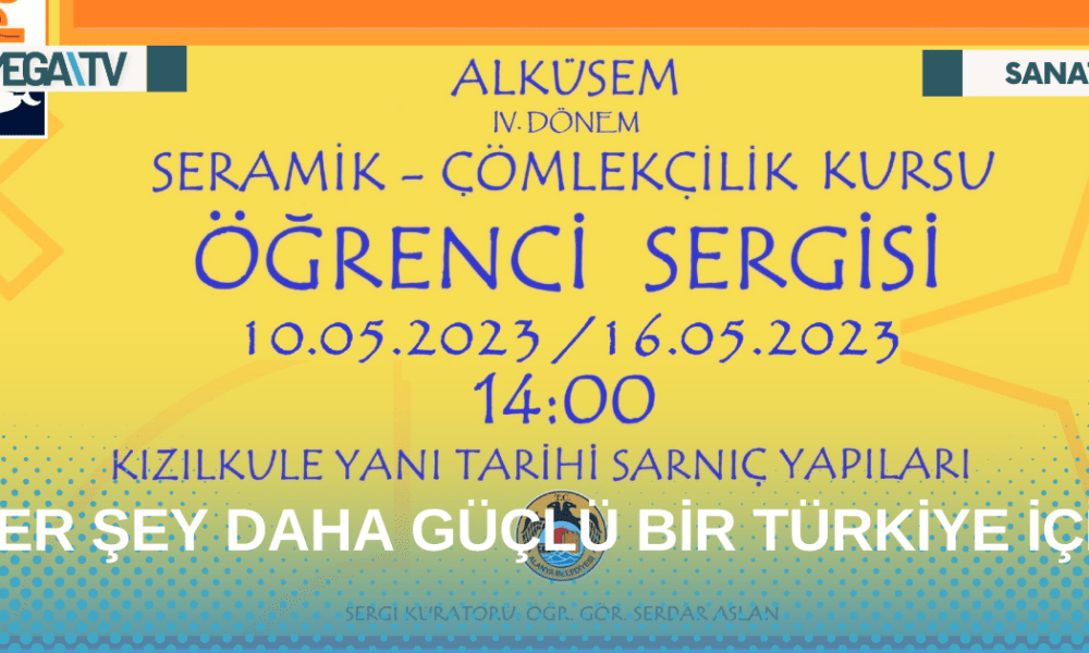 ALKÜ’LÜ KURSİYERLER ESERLERİNİ SERGİLEYECEK - Mega TV Web Haber Şablon (75)