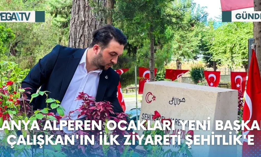 ALANYA ALPEREN OCAKLARI YENİ BAŞKANI ÇALIŞKAN'IN İLK ZİYARETİ ŞEHİTLİK'E - Mega TV Web Haber Şablon (12)