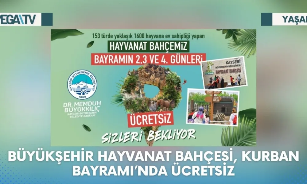 BÜYÜKŞEHİR HAYVANAT BAHÇESİ, KURBAN BAYRAMI’NDA ÜCRETSİZ - Mega TV Web Haber Şablon (19)
