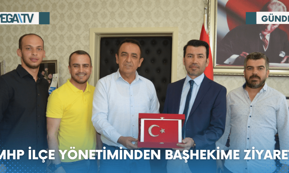 MHP İLÇE YÖNETİMİNDEN BAŞHEKİME ZİYARET - Mega TV Web Haber Şablon - 2023-06-15T162135.349