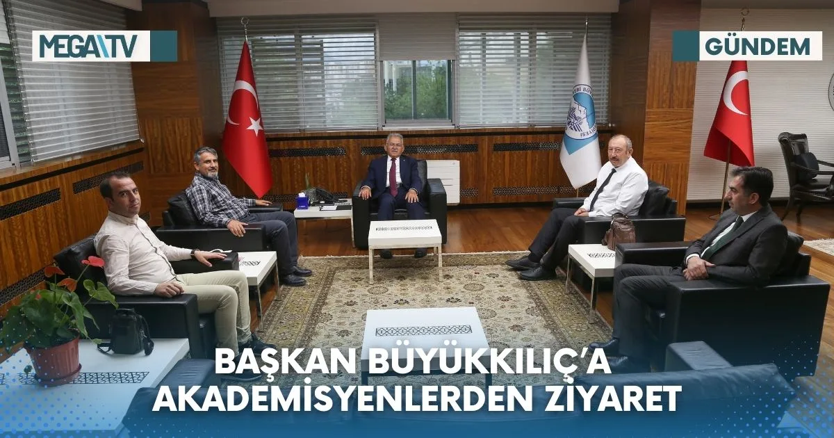 BAŞKAN BÜYÜKKILIÇ’A AKADEMİSYENLERDEN ZİYARET