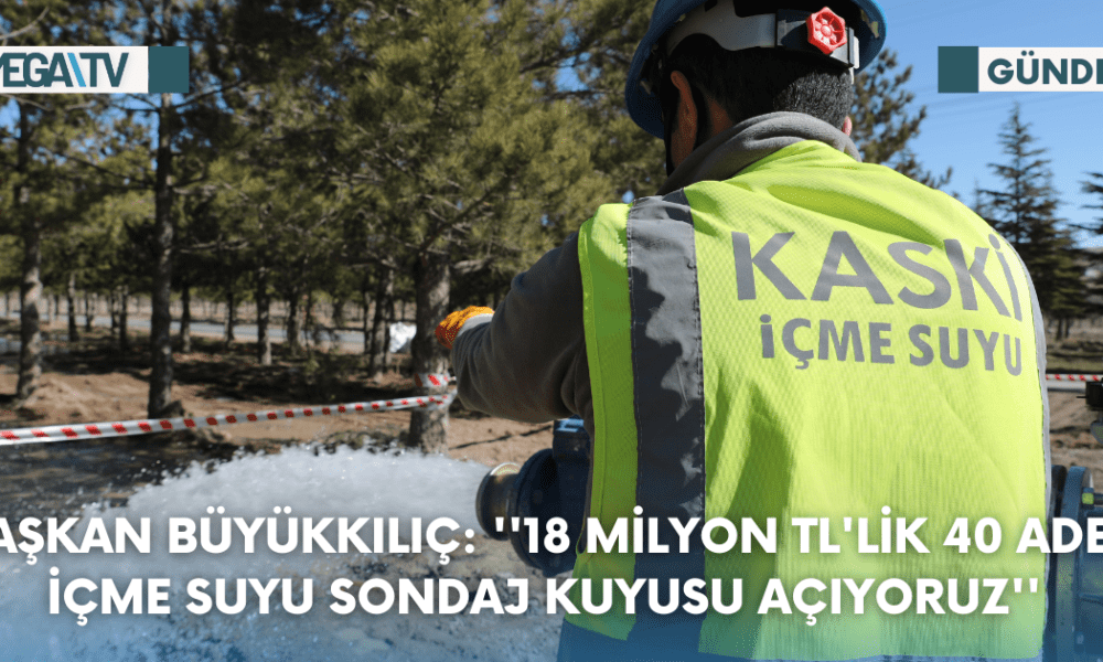 Başkan Büyükkılıç: ''18 Milyon TL'lik 40 Adet İçme Suyu Sondaj Kuyusu Açıyoruz'' - Mega TV Web Haber Şablon - 2023-08-14T115149.256
