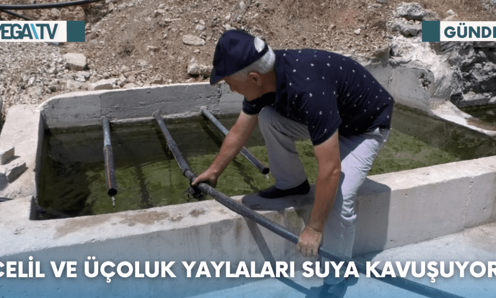 Celil ve Üçoluk yaylaları suya kavuşuyor - Mega TV Web Haber Şablon - 2023-08-14T154917.587