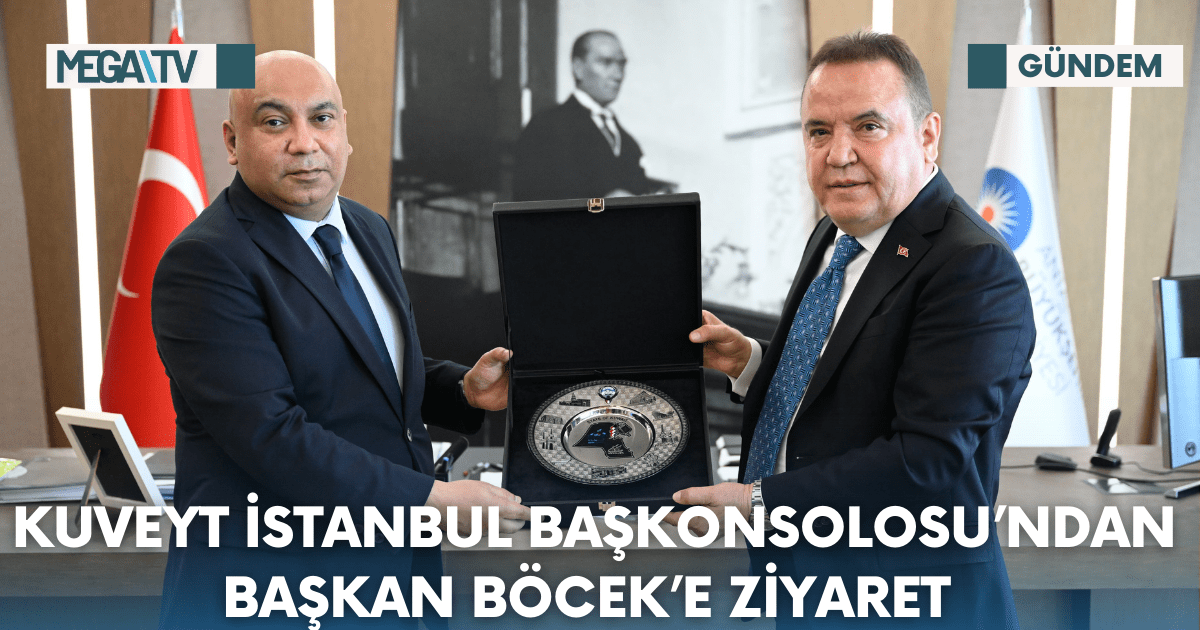 Kuveyt İstanbul Başkonsolosu’ndan Başkan Böcek’e ziyaret 
