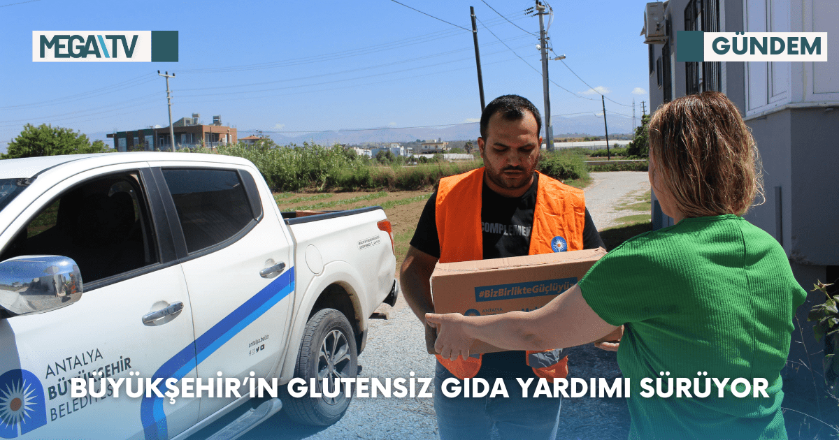 Büyükşehir’in glutensiz gıda yardımı sürüyor