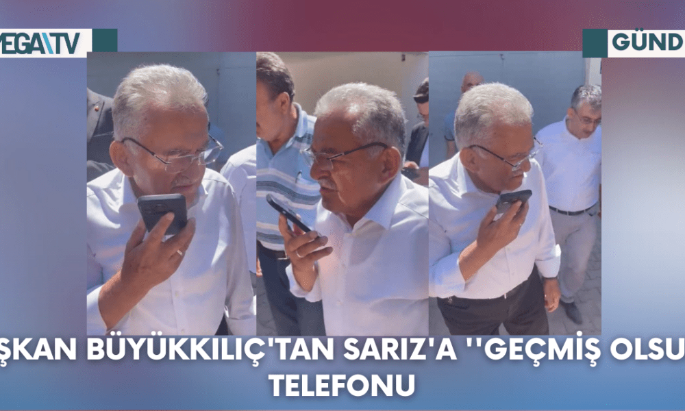 Başkan Büyükkılıç'tan Sarız'a ''Geçmiş Olsun'' Telefonu - Mega TV Web Haber Şablon - 2023-08-22T140240.226