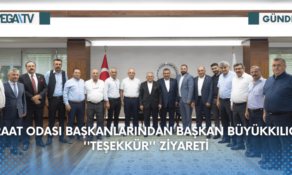 Ziraat Odası Başkanlarından Başkan Büyükkılıç'a ''Teşekkür'' Ziyareti - Mega TV Web Haber Şablon - 2023-08-31T171449.140
