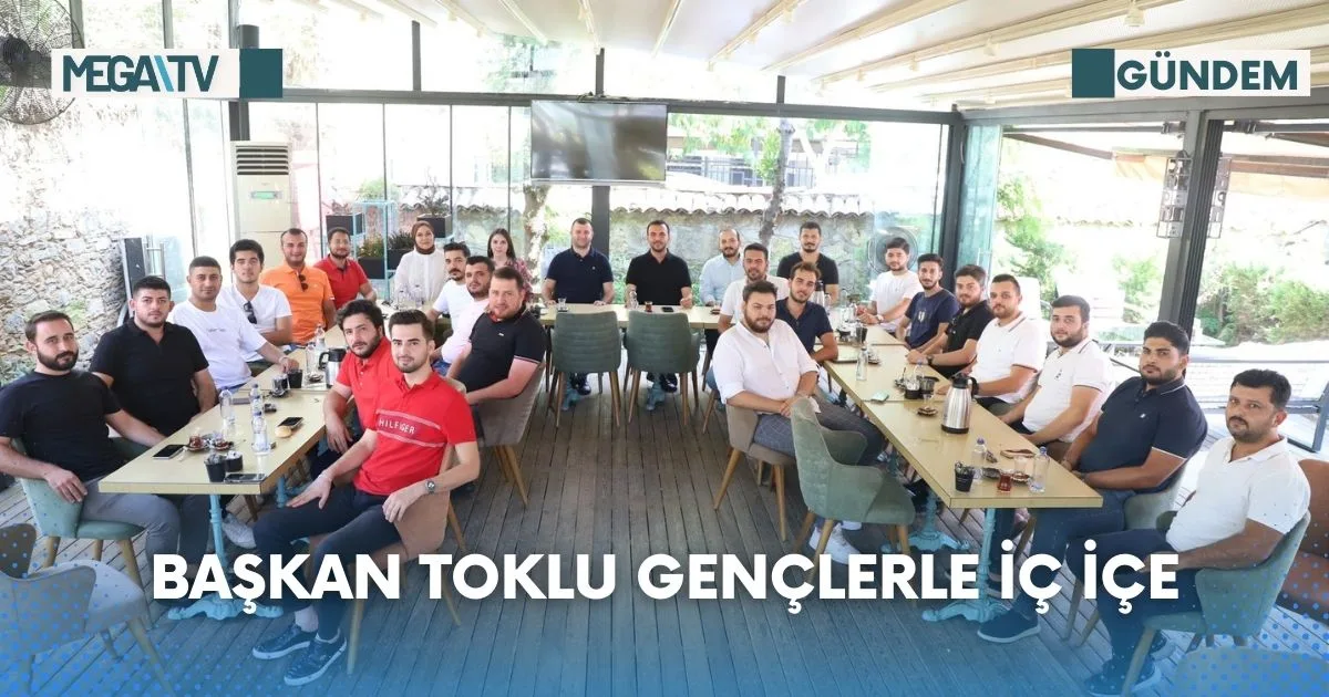 Başkan Toklu Gençlerle İç İçe