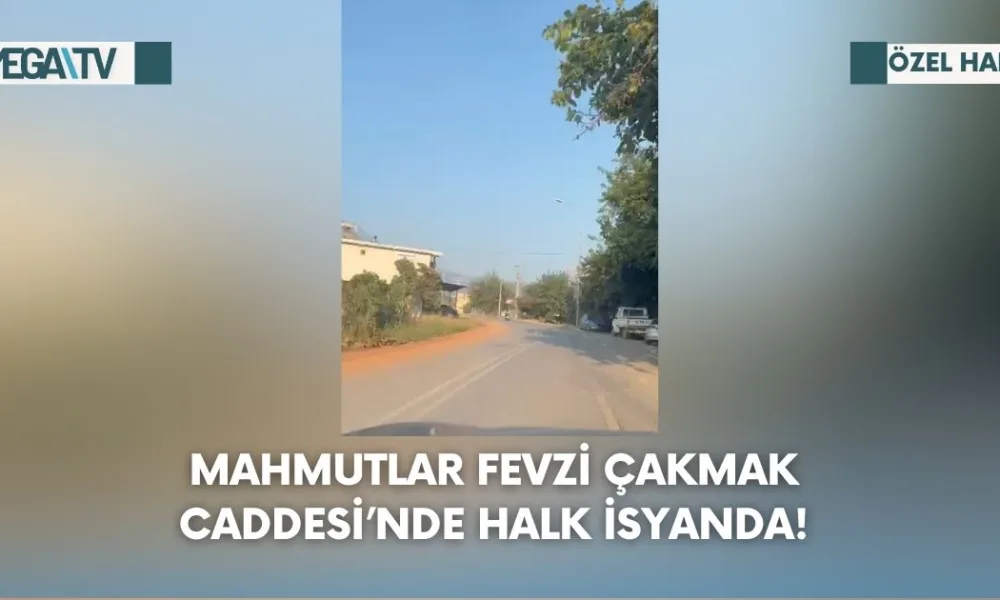 Mahmutlar Fevzi Çakmak Caddesi’nde Halk İsyanda! - Mega TV Web Haber Şablon (53)