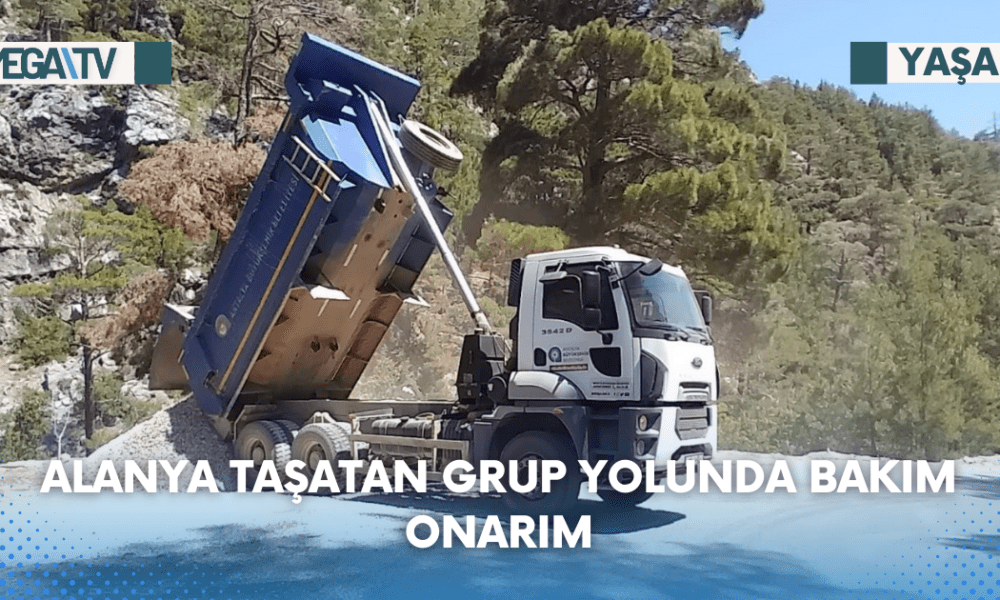 Alanya Taşatan grup yolunda bakım onarım - Mega TV Web Haber Şablon (97)