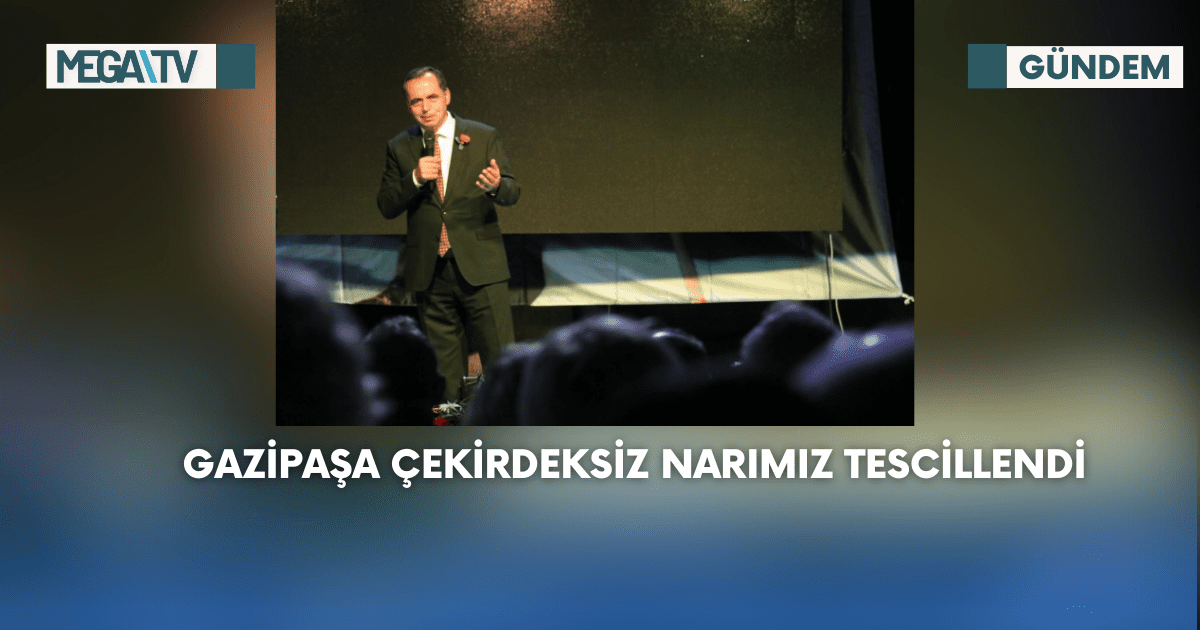 Gazipaşa Çekirdeksiz Narımız Tescillendi