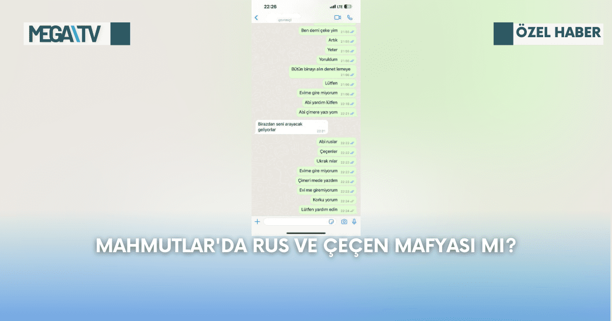 Mahmutlar’da Rus ve Çeçen Mafyası Mı?