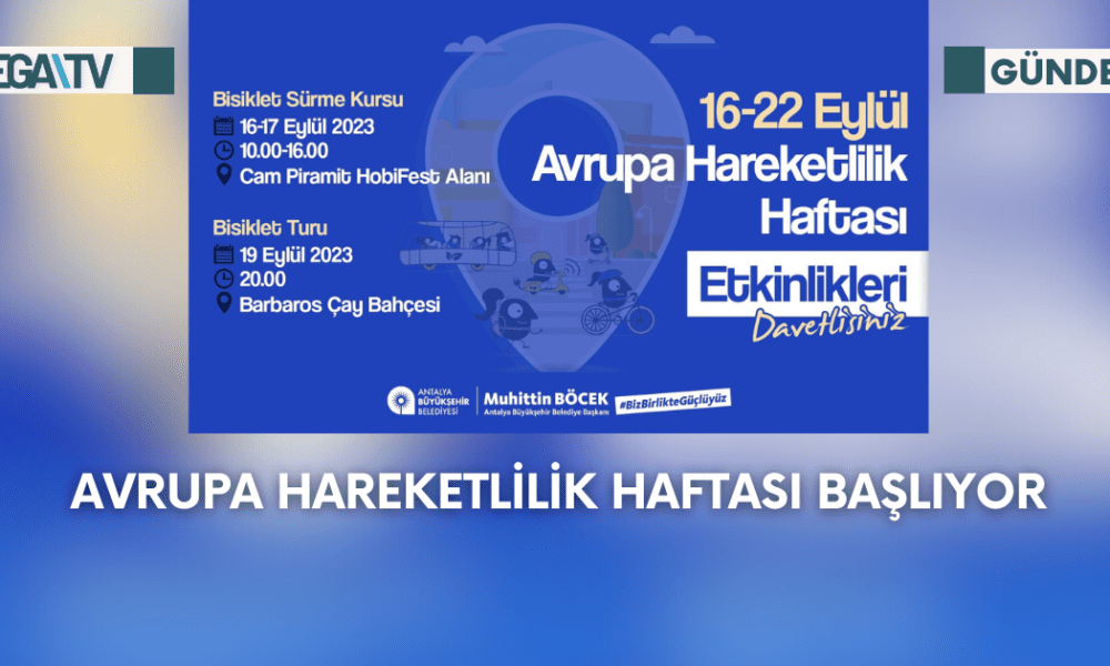 Avrupa Hareketlilik Haftası Başlıyor - Mega TV Web Haber Şablon - 2023-09-15T124520.696