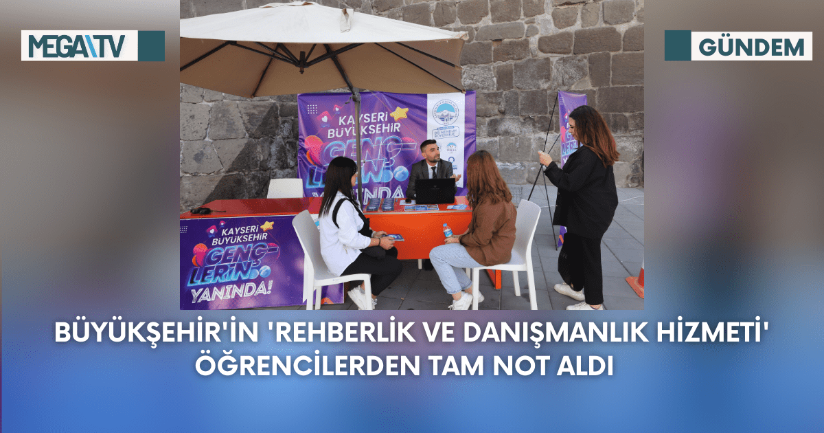 Büyükşehir’in ‘Rehberlik Ve Danışmanlık Hizmeti’ Öğrencilerden Tam Not Aldı