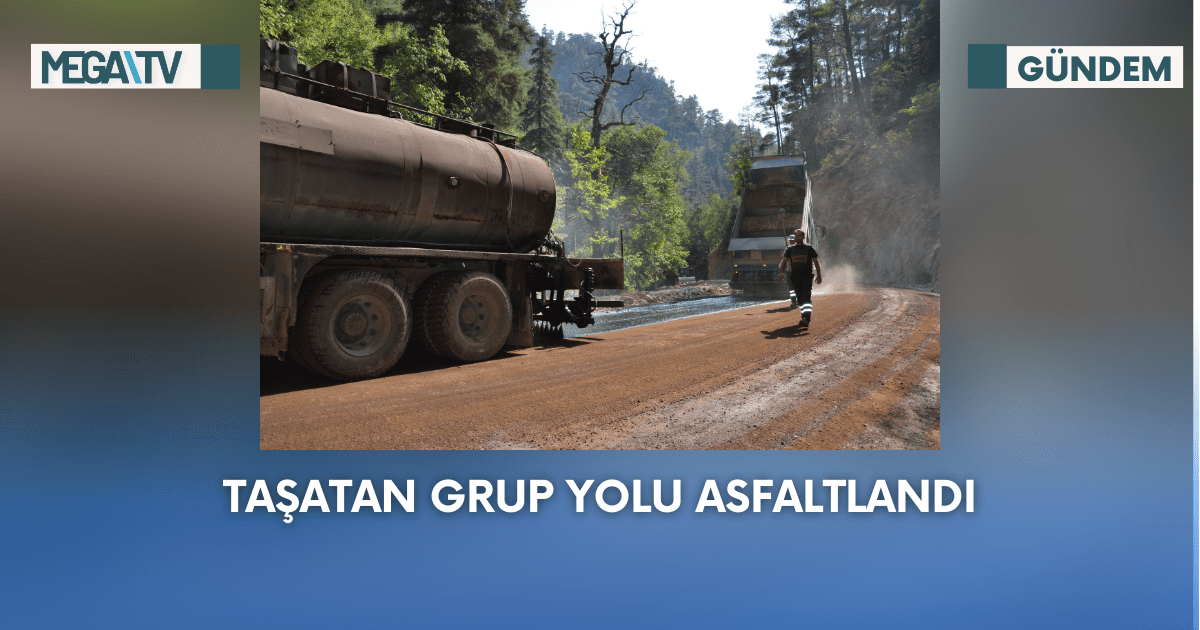 Taşatan Grup Yolu Asfaltlandı