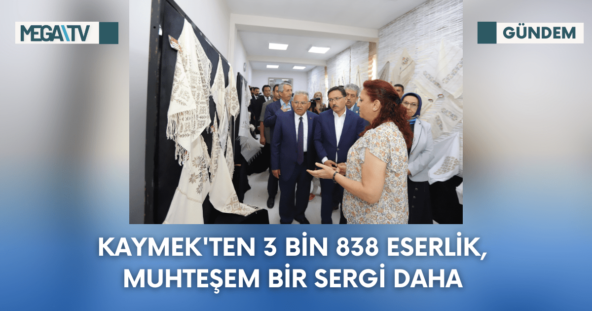 Kaymek’ten 3 Bin 838 Eserlik, Muhteşem Bir Sergi Daha