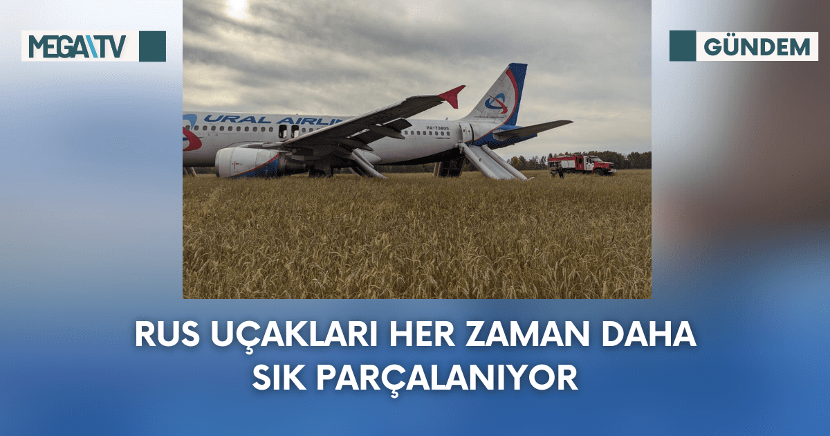 Rus Uçakları Her Zaman Daha Sık Parçalanıyor