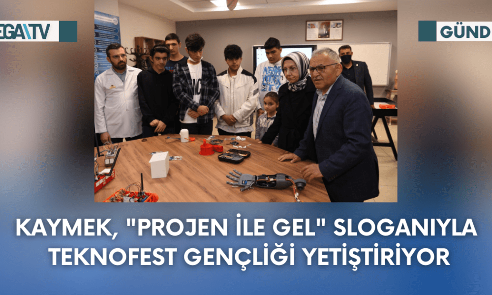 KAYMEK, "Projen ile Gel" Sloganıyla Teknofest Gençliği Yetiştiriyor - Mega TV Web Haber Şablon - 2023-09-27T162829.267