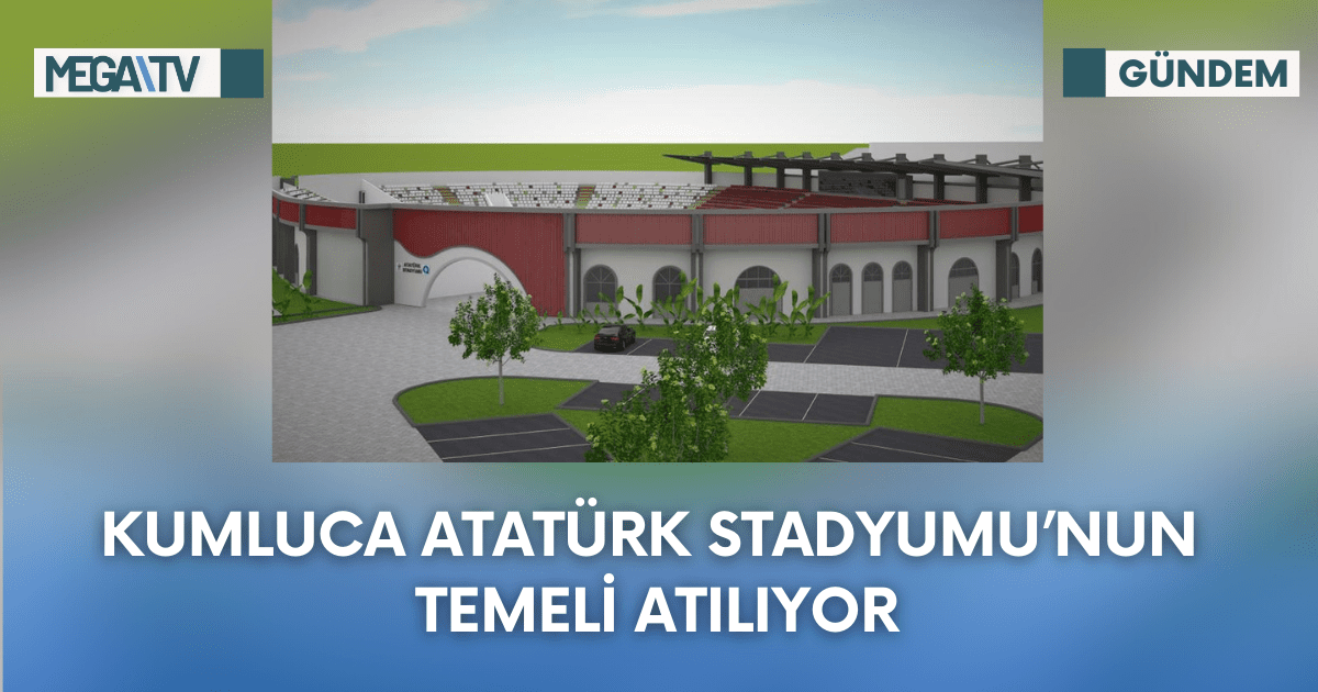 Kumluca Atatürk Stadyumu’nun Temeli Atılıyor