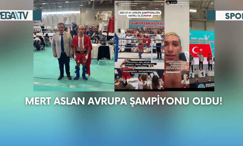 Mert Aslan Avrupa Şampiyonu Oldu! - Mega TV Web Haber Şablon (94)