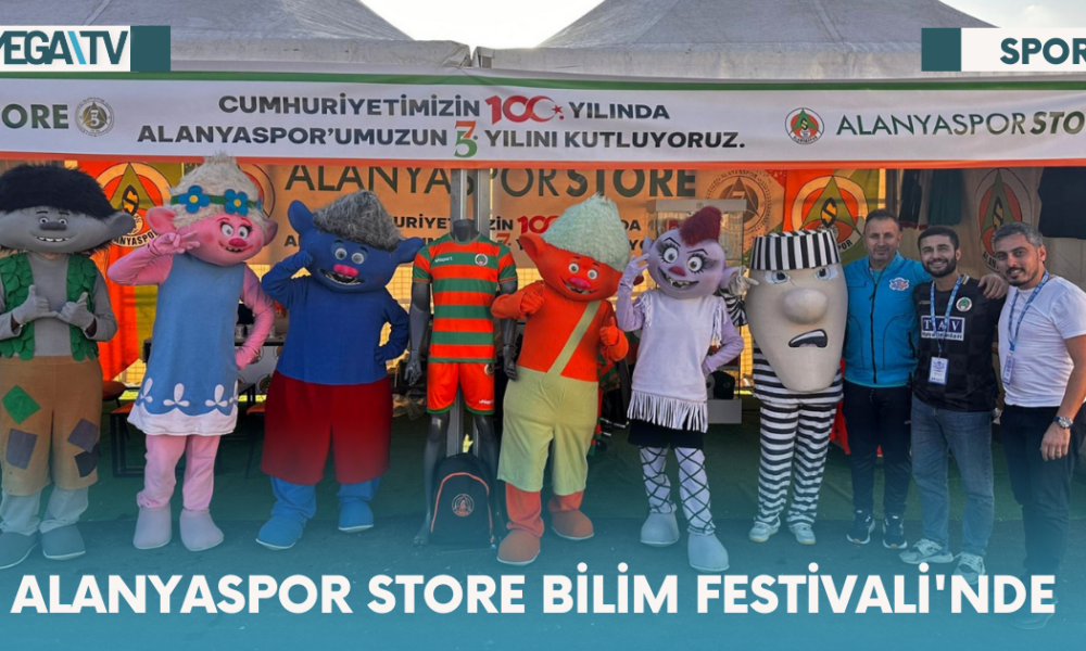 Alanyaspor Store Bilim Festivali'nde - Mega TV 1